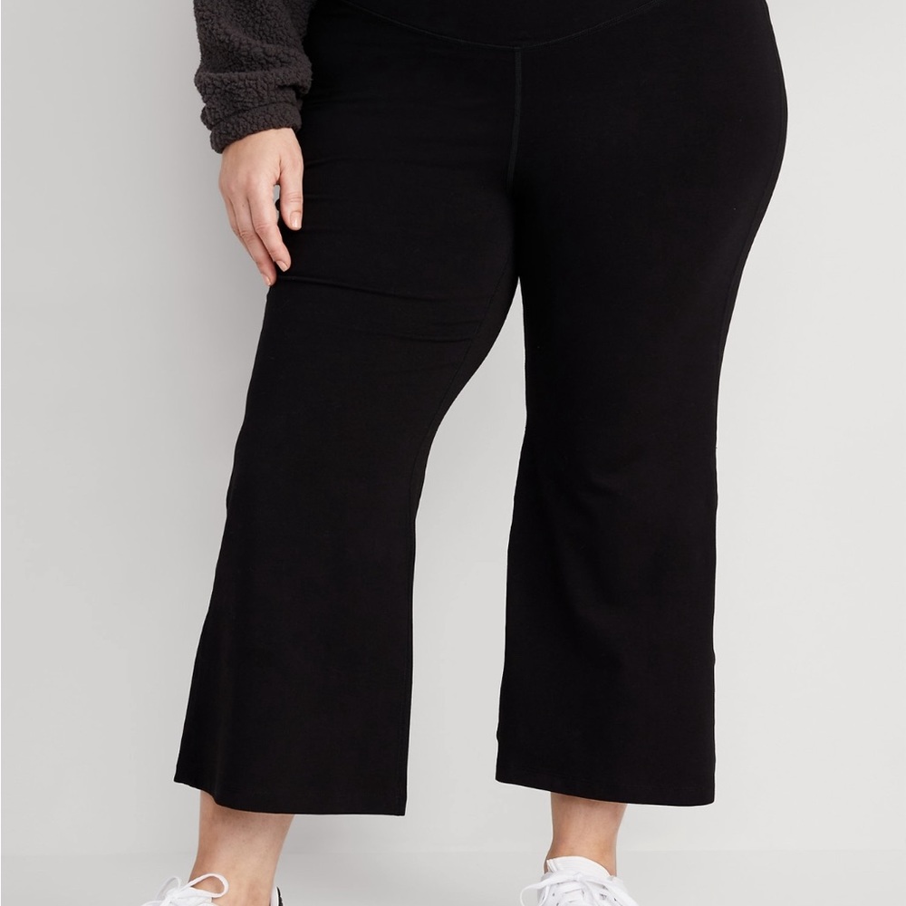 Black Wide-Leg Pants
